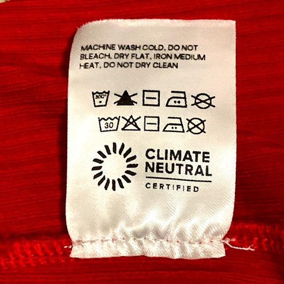 NWT Reformation Formosa Cherry Red Knit Dress - Sz M - Picture 9 of 9